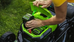 Газонокосилка Greenworks GD40LM46SPK4