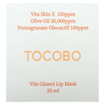 Tocobo, Vita Glazed, маска для губ, 20 мл