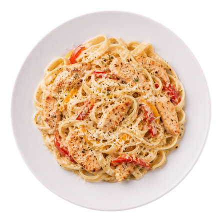 Паста «С курицей»