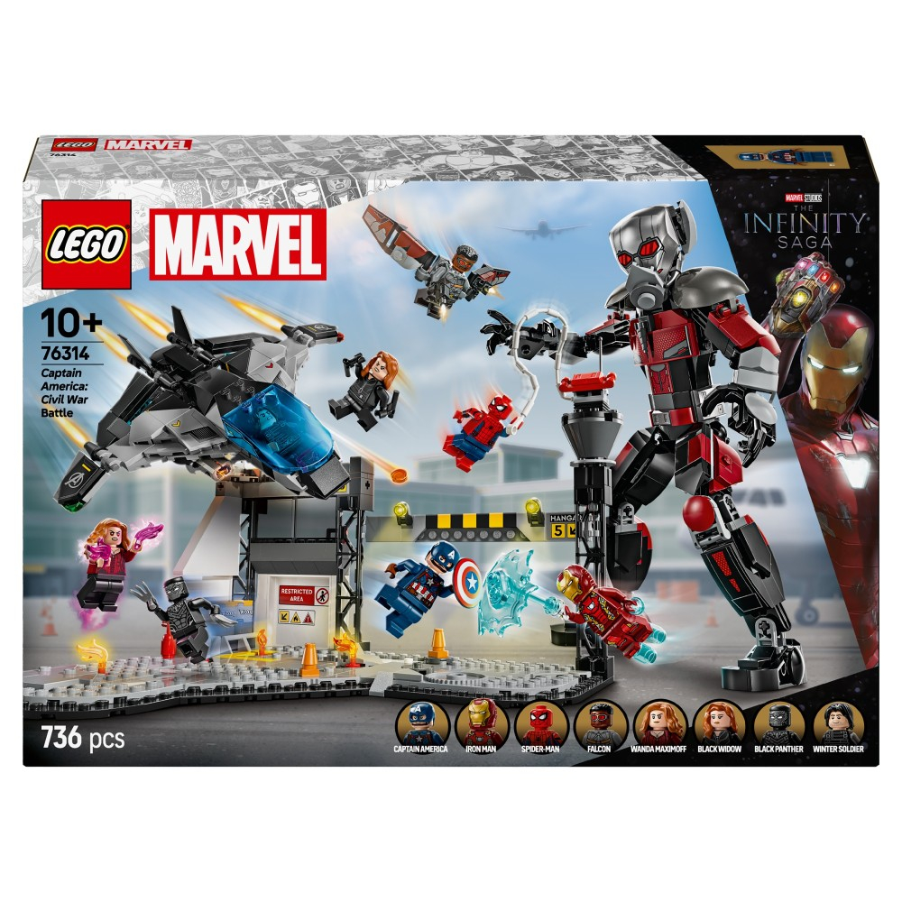 LEGO Marvel Super Heroes - Капитан Америка: Война героев - битва 76314