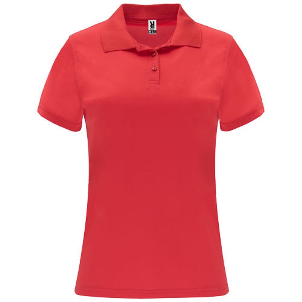 Женское спортивное поло Monzha с коротким рукавом