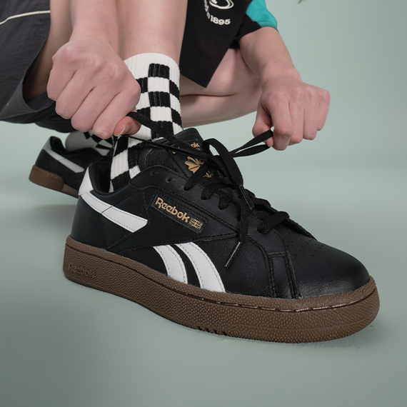 КЛУБ reebok НА ТЕРРИТОРИИ Великобритании- Кроссовки для скейтборда - Низкие кроссовки Черно-белой панды Юнисекс