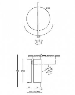 Бра Maytoni Nuance MOD180WL-L4W3K