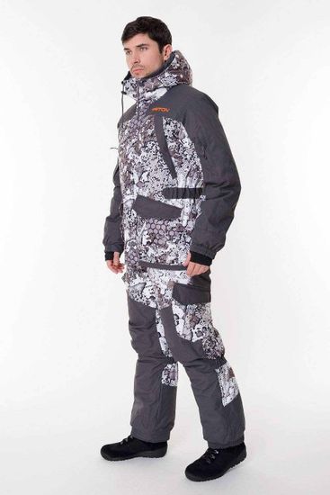 Костюм "GORKA -40" кур+п/к (Алова, белый/серый)