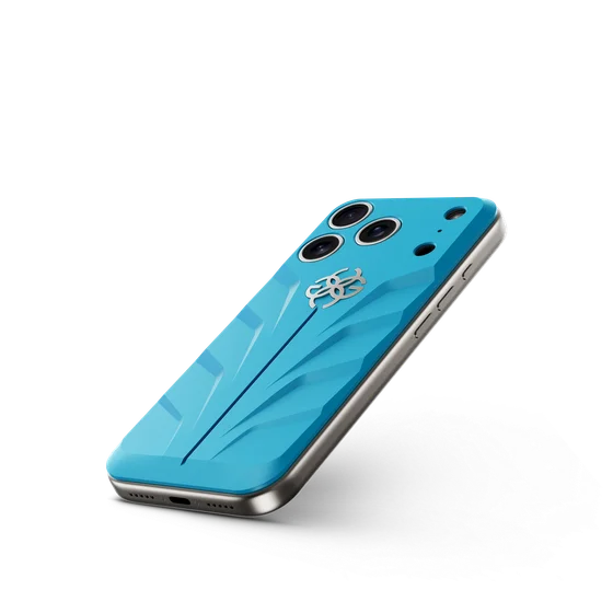 Чехол для iPhone 17 на магните - RSR17 - CURACAO BLUE