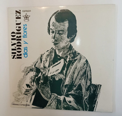 Винтажная виниловая пластинка LP Silvio Rodriguez Dias Y Flores (Cuba 1975)