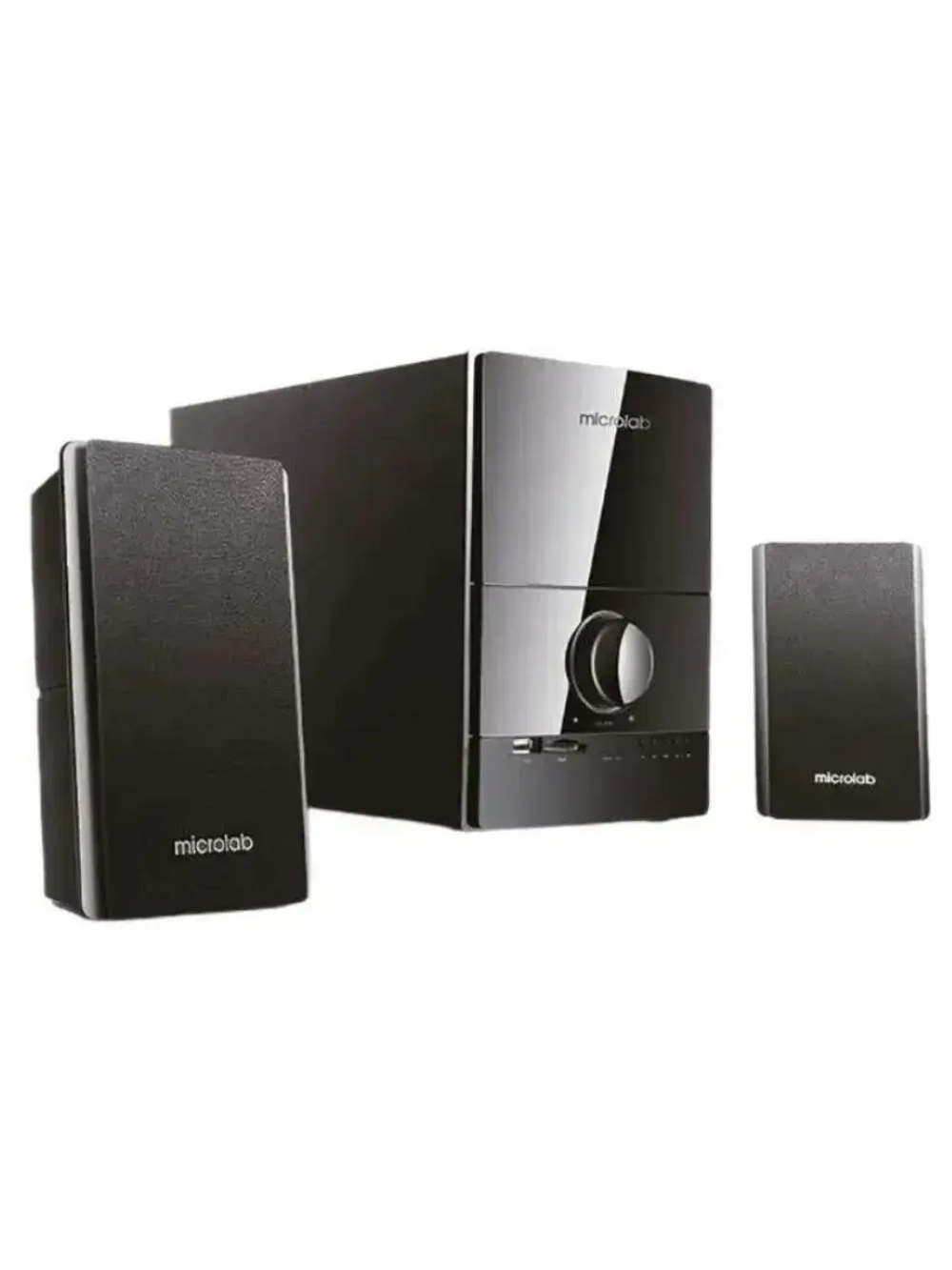 Колонки 2.1 M500U M500U/2.1 BLACK BLACK 24 Вт