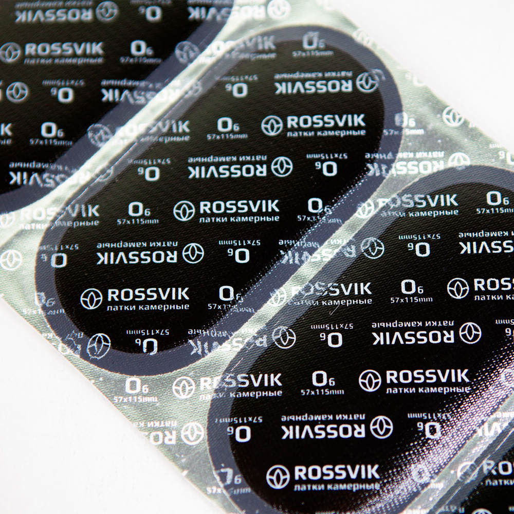 Латки овальные О6 (57х115), 20 шт. коробка