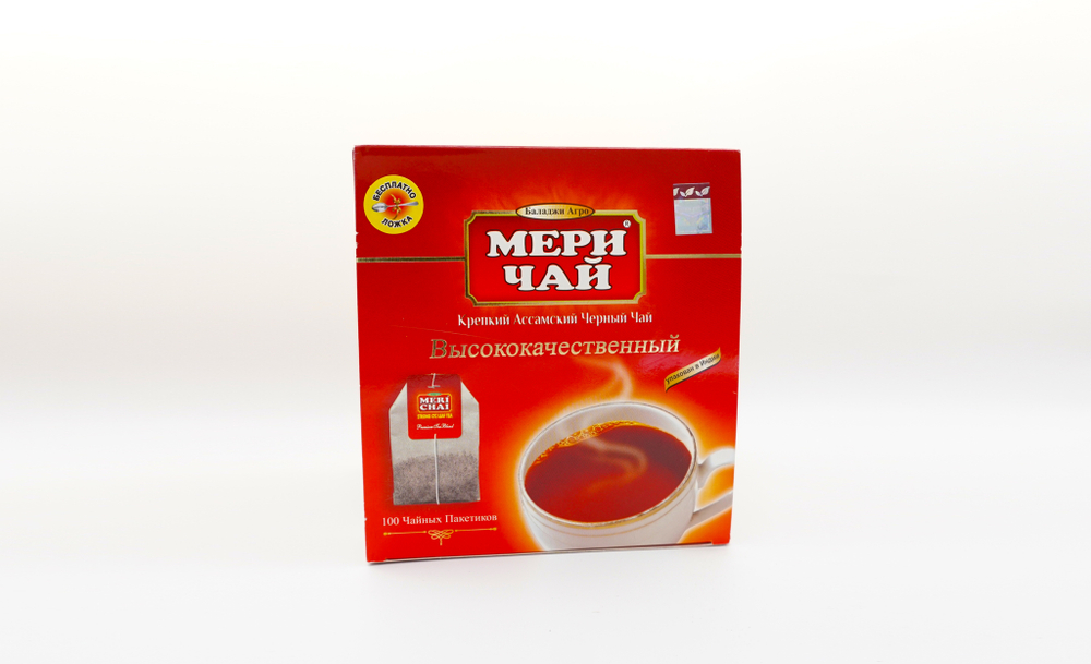 MERI CHAI (Мери Чай) черный с ложкой 100 пак.