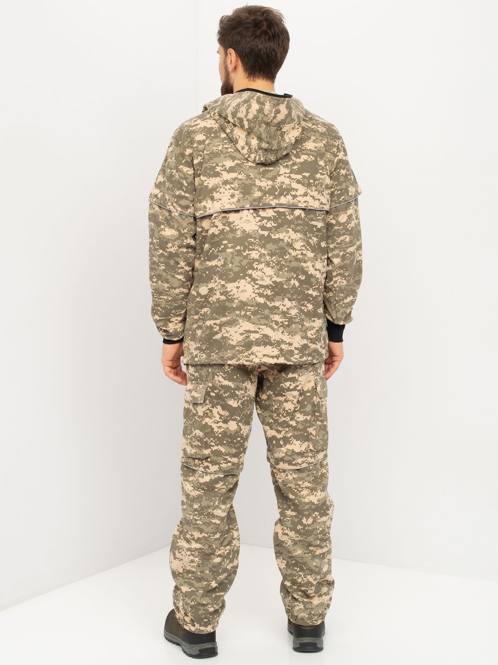 Костюм летний Антигнус-Люкс ткань Твил-Пич цвет 128/2 (светлый пиксель)