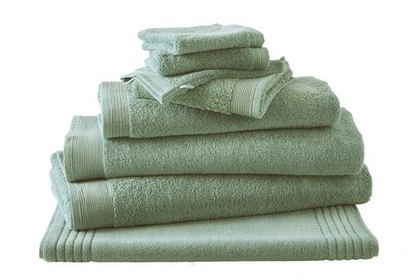Полотенце Uni Kaki Blanc des Vosges 55x110 Зеленый
