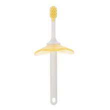 Mum&amp;Baby зубная щётка детская с ограничителем, силикон, цвет МИКС