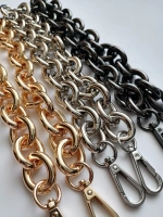 Алюминиевая крупная цепь 23*28 мм 60см