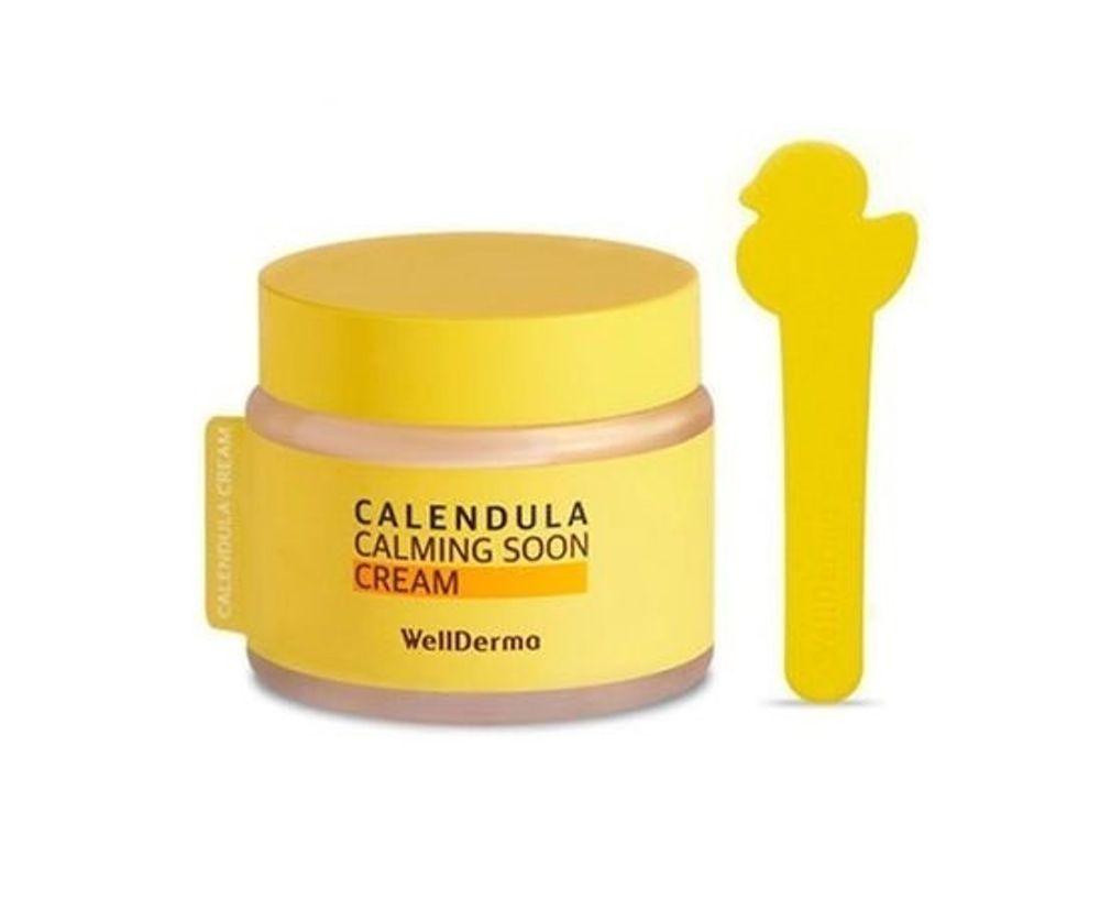 WELLDERMA Крем для лица КАЛЕНДУЛА Calendula Calming Soon Cream, 80 мл