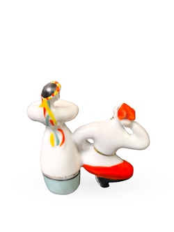 Статуэтка (миниатюра) "Танец с красноармейцем (Гопачок)"