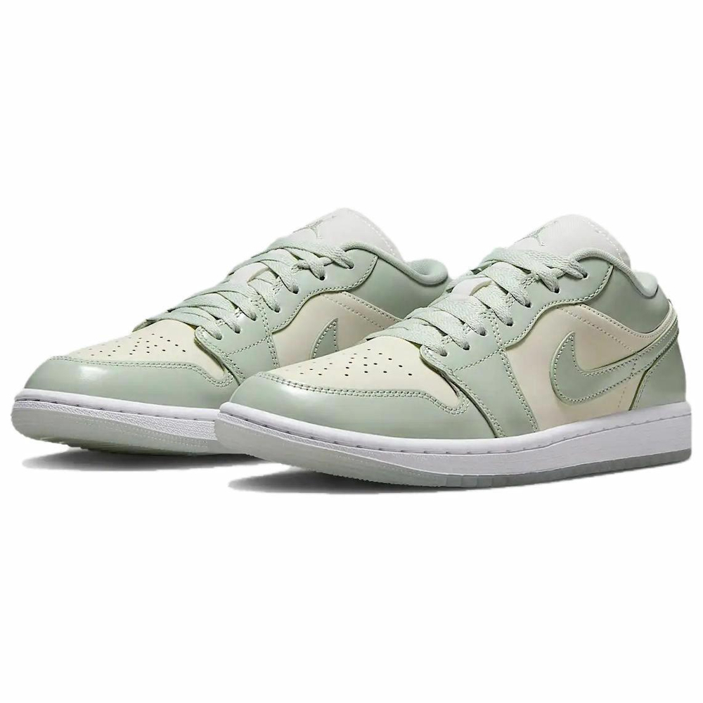 Кроссовки Jordan Air Jordan 1 Low Seseafoam (Женская размерная сетка)