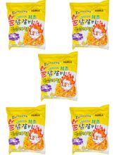 Лапша корейская I&#39;m Noodles Buldak Cheese Ramen 135 г x 5 шт