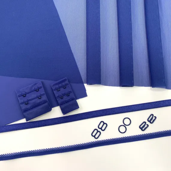 Сетка эластичная ультрамарин, Турция