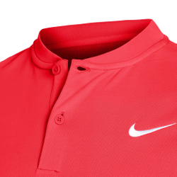 Мужское теннисное поло Nike Dri-Fit Blade Solid Polo Men - Red