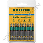 KRAFTOOL OPTIMUM PZ 2, 50 мм, 10 шт, Биты (26124-2-50-10)