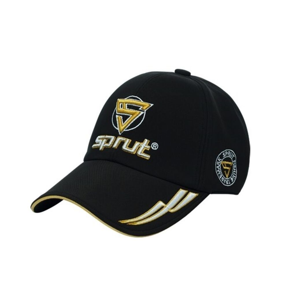 Кепка Утеплённая с Ушами &quot;Sprut&quot; Comfort (Black/Gold) NEW COLLECTION