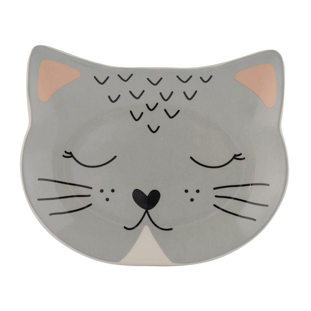 Миска для кошек smokey cat, 16х13 см