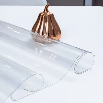 Скатерть прозрачная "Гибкое стекло" 80х100х0,8см