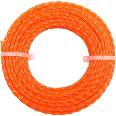 Леска для триммера 3мм, 15м, витой квадрат РосТрос