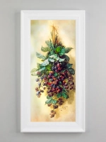 Картина на стену интерьерная на холсте в раме 21*40 см