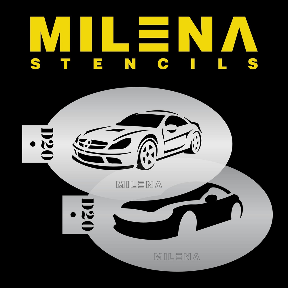 Трафарет Milena D20