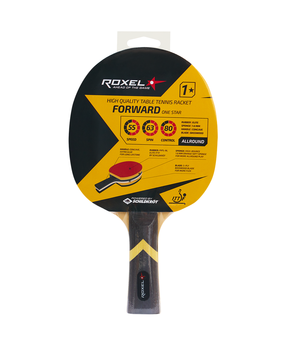 Ракетка для настольного тенниса 1* Forward, коническая