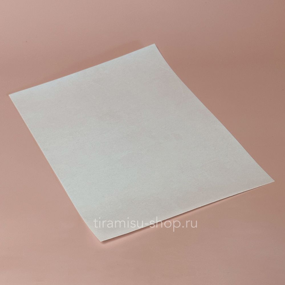 Вафельная бумага толстая, 1 лист А4