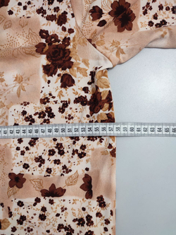 Кофта с цветочным принтом 50 размер