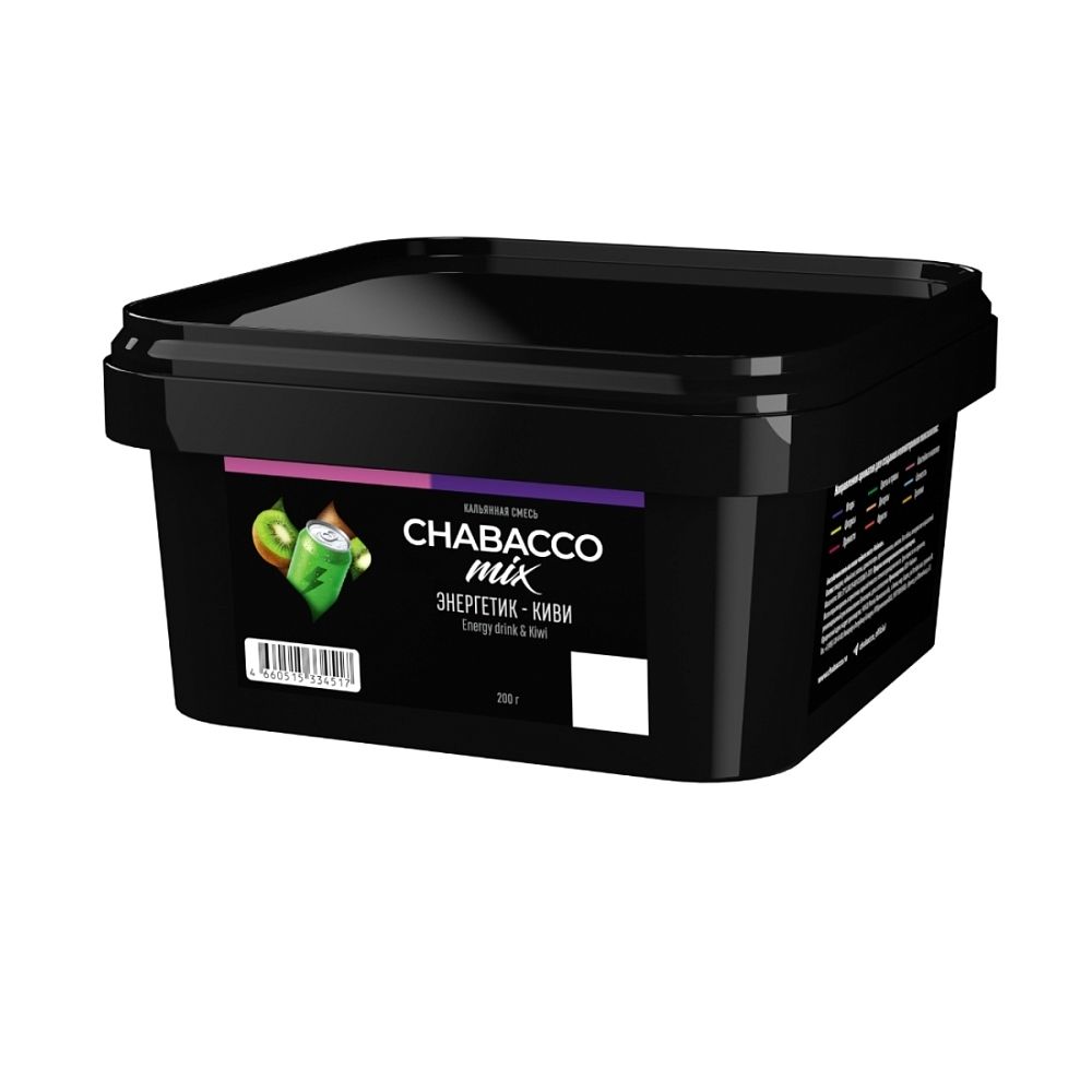 Chabacco Medium - Energy Drink &amp; Kiwi (200g)