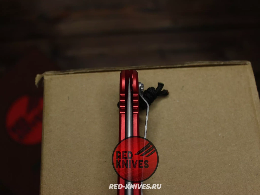 Нож MIcrotech LUDT - красная рукоять (эксклюзив RED-Knives) RK-460