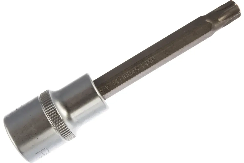 Головка-бита TORX T45 с отверстием 1/2" (L-100мм) ROCKFORCE RF-34710045