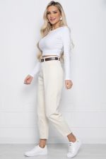 Джинсы Ты на высоте (бежевые) Б10693 LT Collection