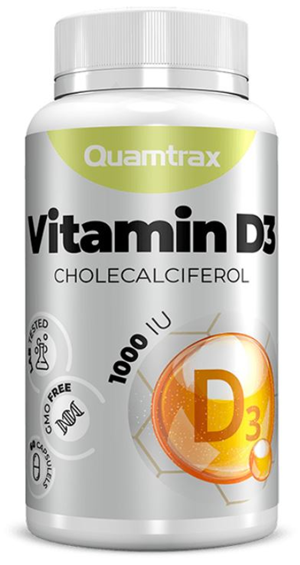 Quamtrax Vitamin D3 1000 IU (60 капс.) [M]