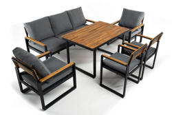 Диван из алюминия TOPA 3-х местный