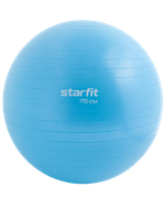 Фитбол GB-108 антивзрыв, 1200 гр, синий пастель, 75 см