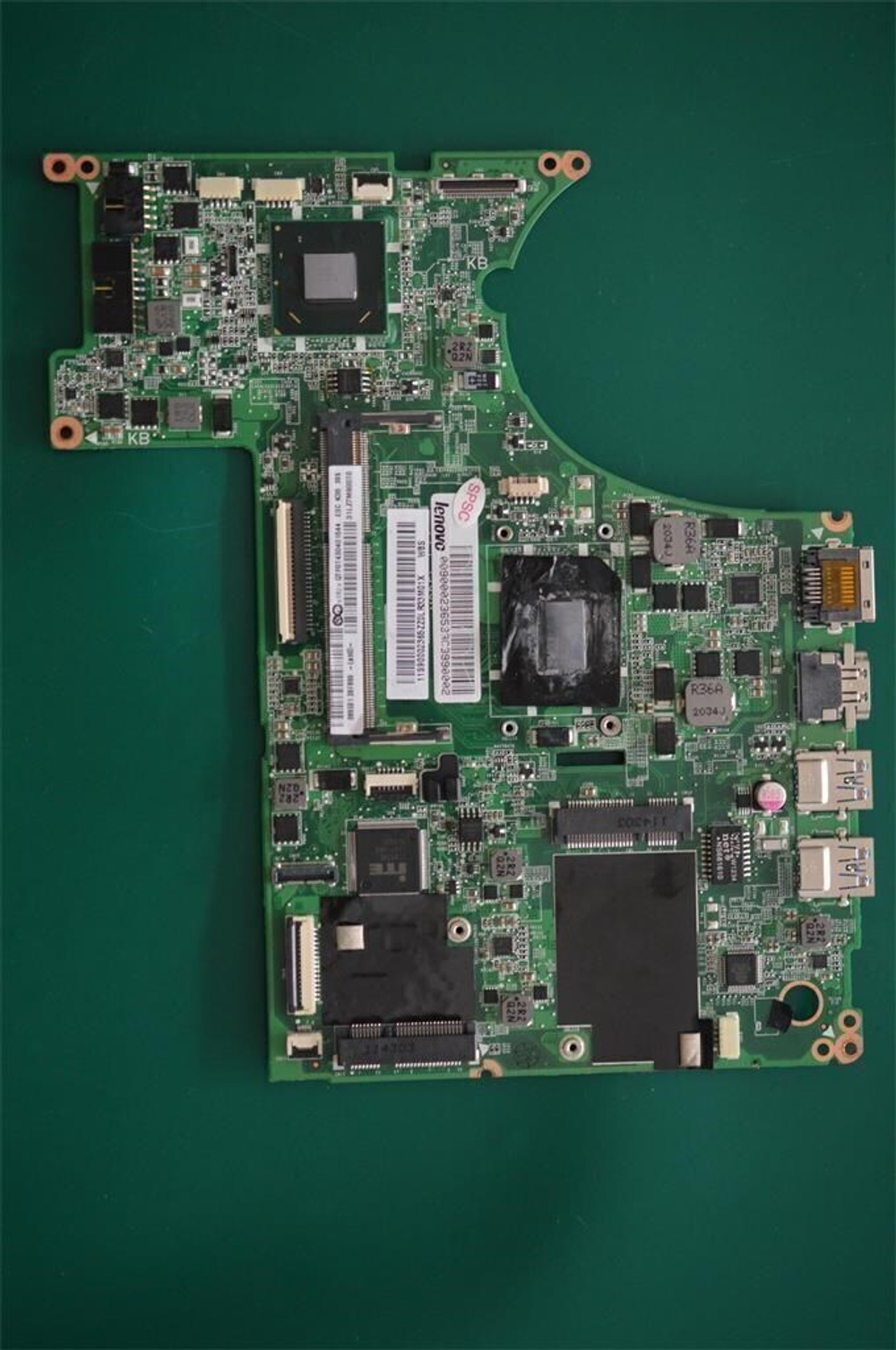 Материнская плата для ноутбука Lenovo U310 I5-3337 LZ7 W8 UMA W/CPU (90002365), оригинал