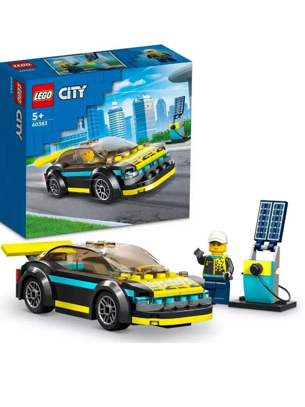 Лего Сити 60383 Электрический спорткар Lego City