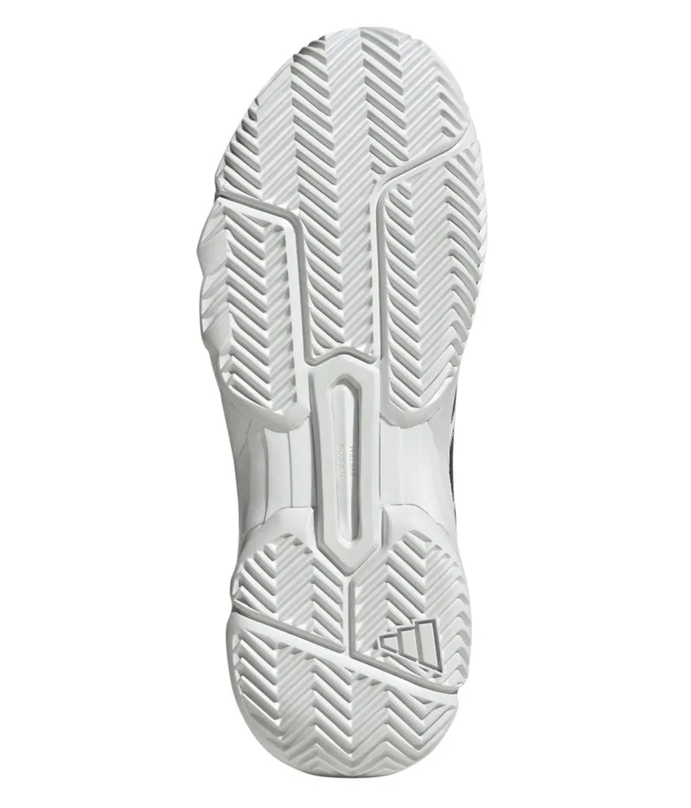 Женские Кроссовки теннисные Adidas CourtJam Control 3 W - footwear white/core purple/footwear white