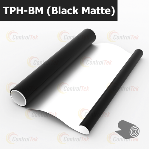 Виниловая пленка TPH-BM (Black Matte) ControlTek, рулон (размер 1,524x15м.)