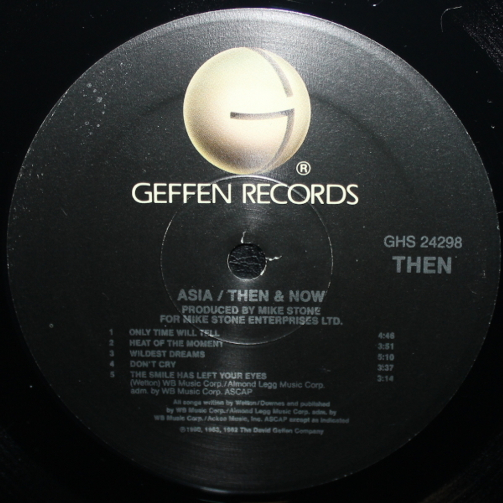 Asia / Then & Now (LP)