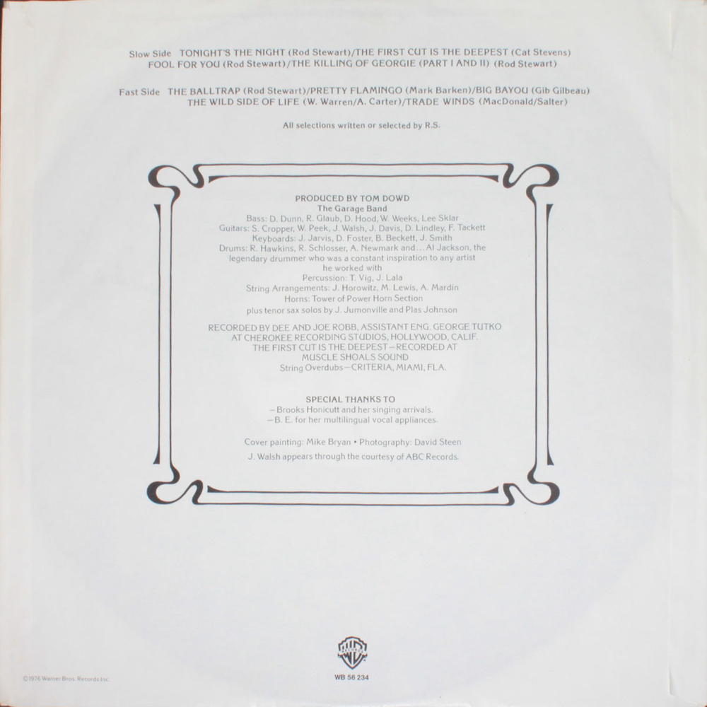 Rod Stewart / A Night On The Town (LP)