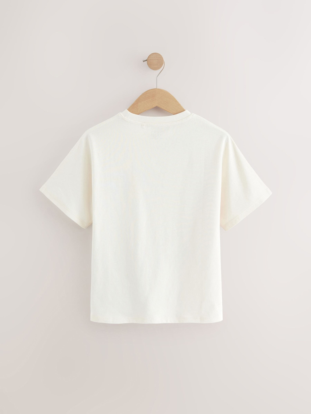 Футболка для девочки Next AH9-934, Молочный