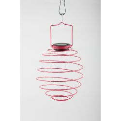 ERASF012-29 ЭРА Садовый подвесной светильник Спираль на солнечной батарее, 22 см