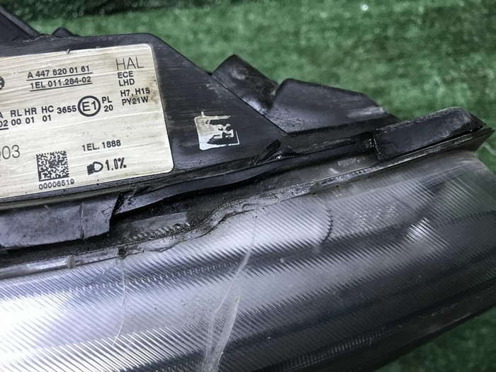 Фара правая Mercedes V w447 (14-нв) галоген