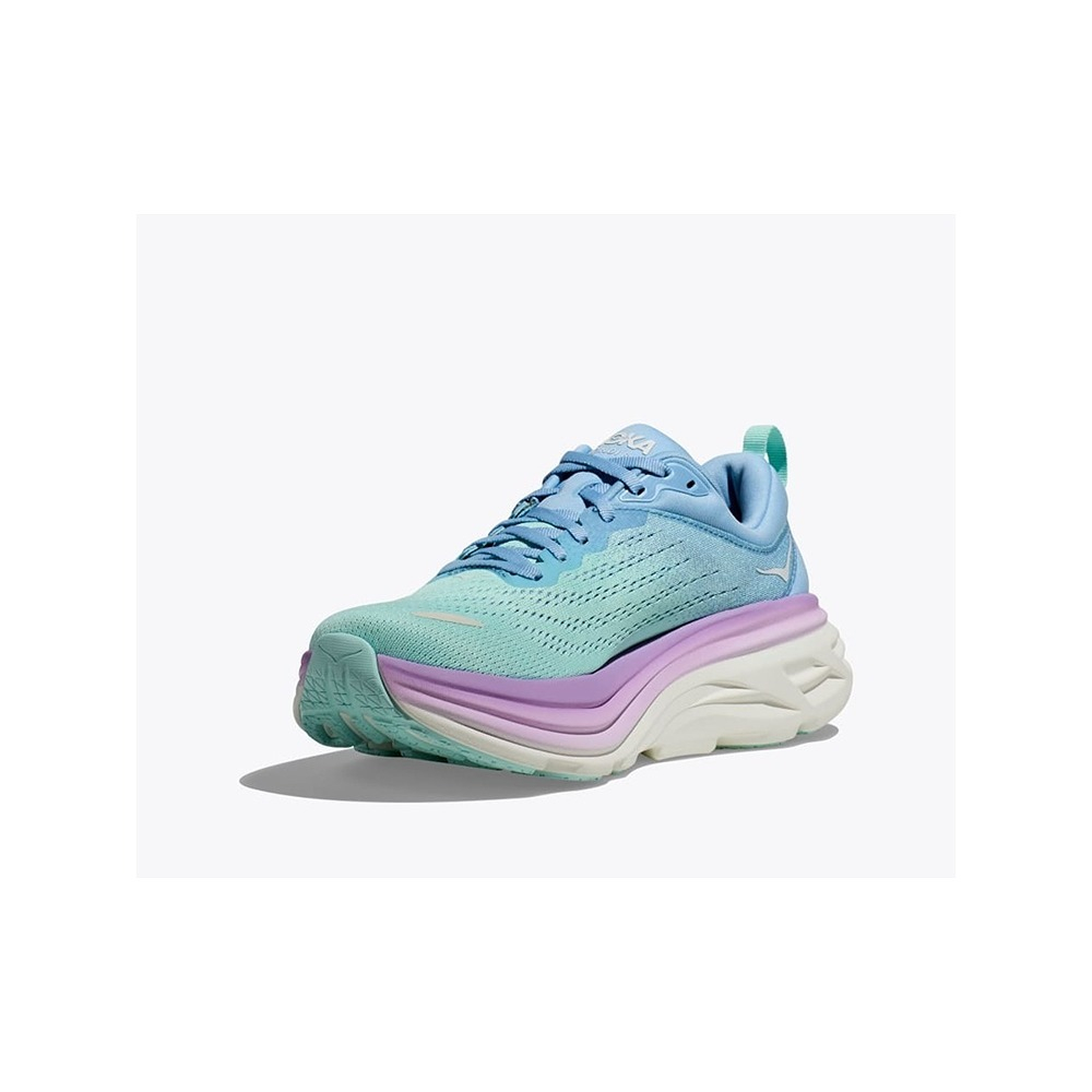 Кроссовки женские HOKA W BONDI 8 WIDE Airy Blue / Sunlit Ocean